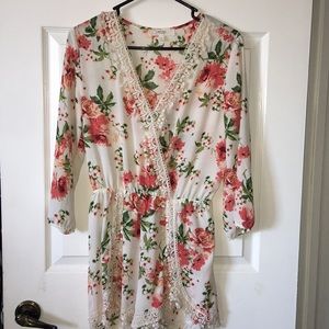 Floral romper